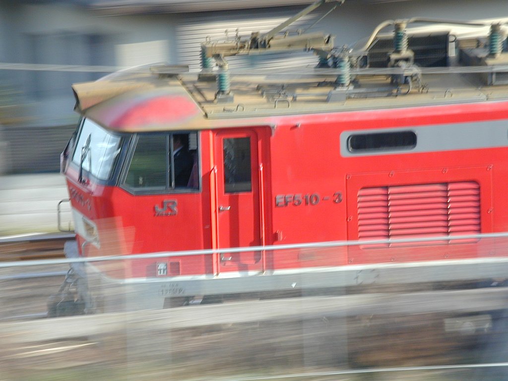 赤い機関車