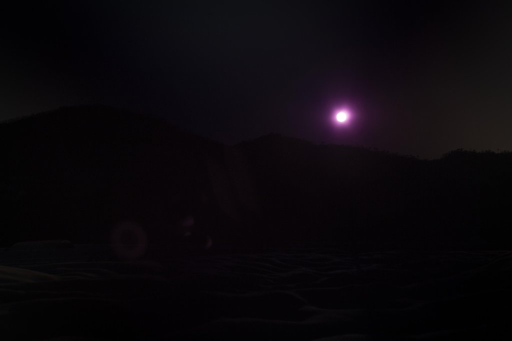 夕方の太陽-1