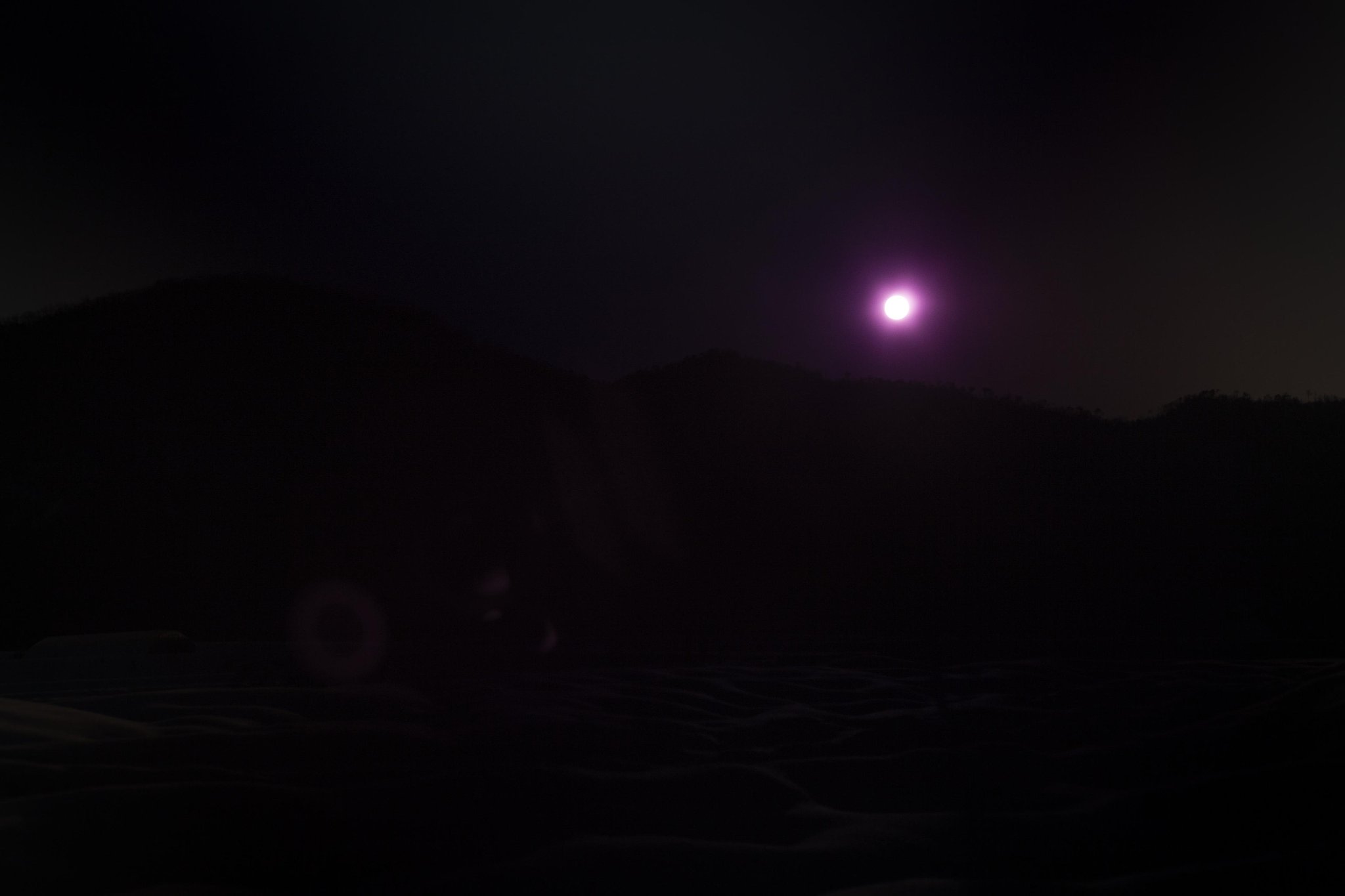 夕方の太陽-1
