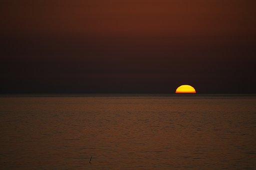 夕日