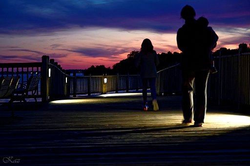 夕暮れポートレート