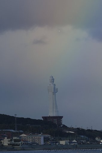 虹が出た！