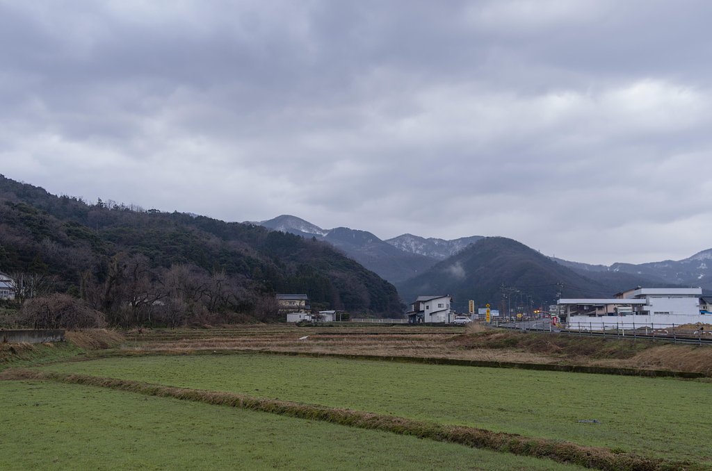 岩井温泉辺りから！