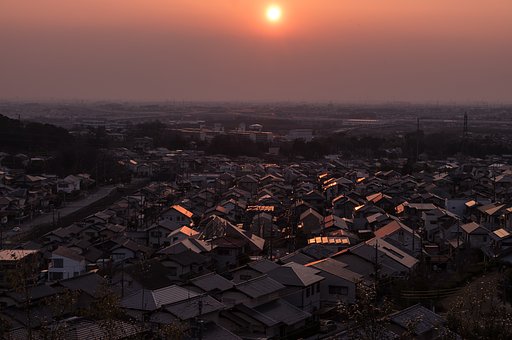 金色に暮れる