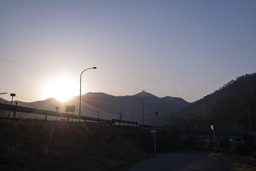 朝日の出！