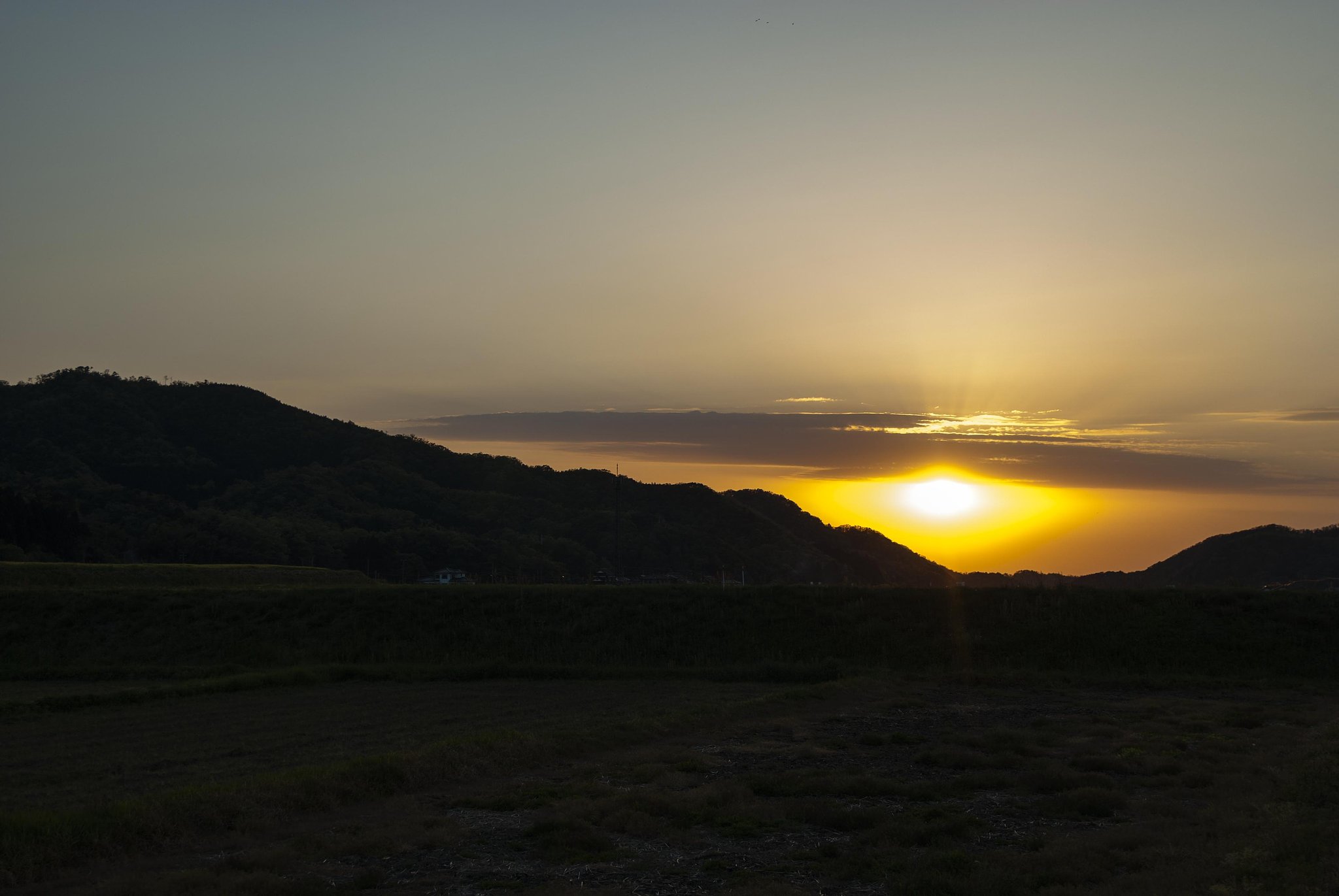 夕焼け！