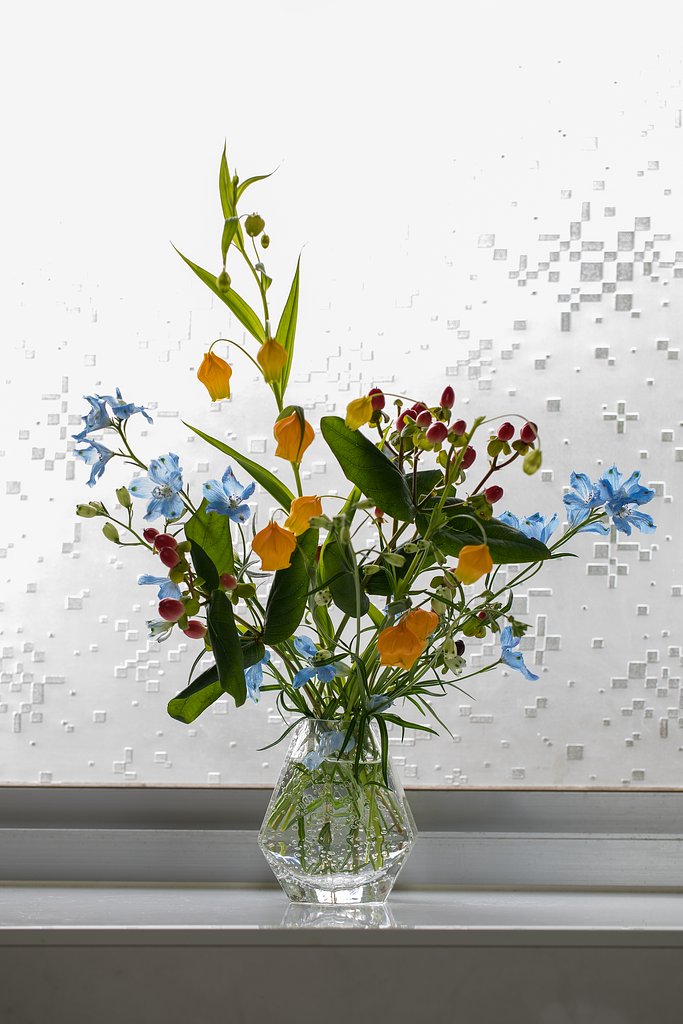 窓辺の花