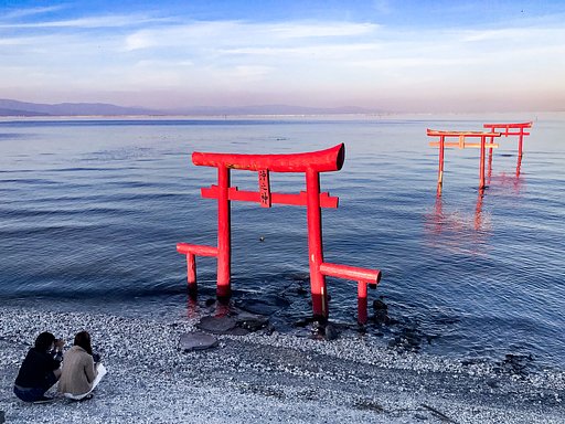【変化】海中鳥居 