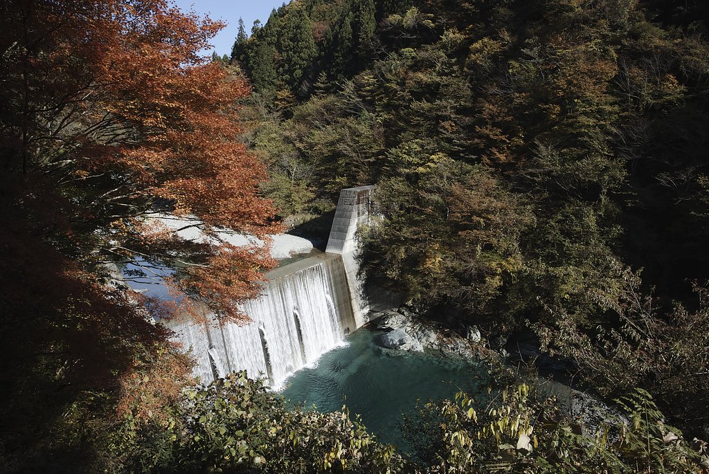 祖谷川砂防ダム