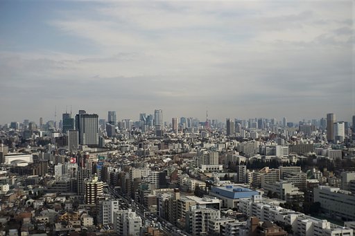 三軒茶屋よりの展望