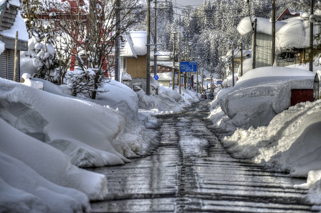 雪道　３