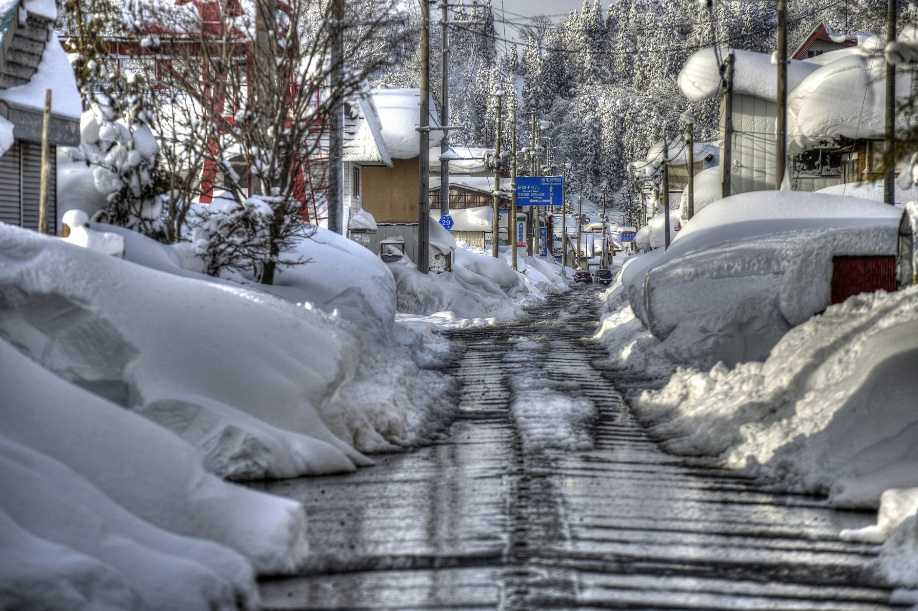 雪道　３
