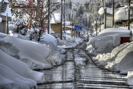 雪道　３