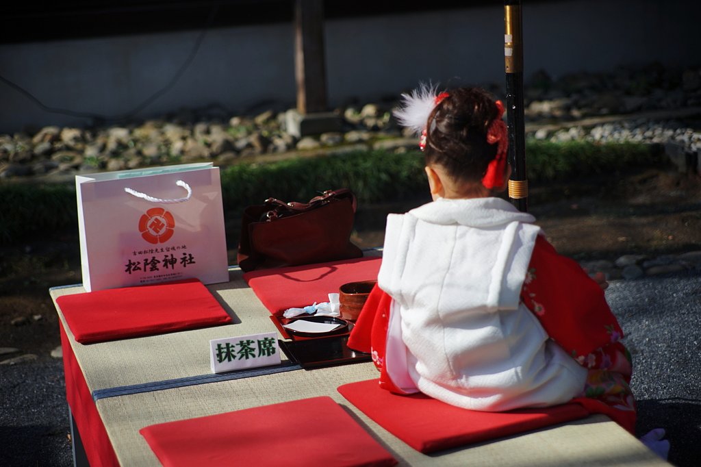 松陰神社の七五三