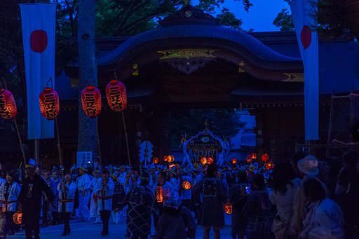 くらやみ祭　神輿渡御