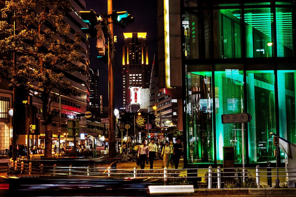 【故郷～かな？】大阪駅前曽根崎夜景