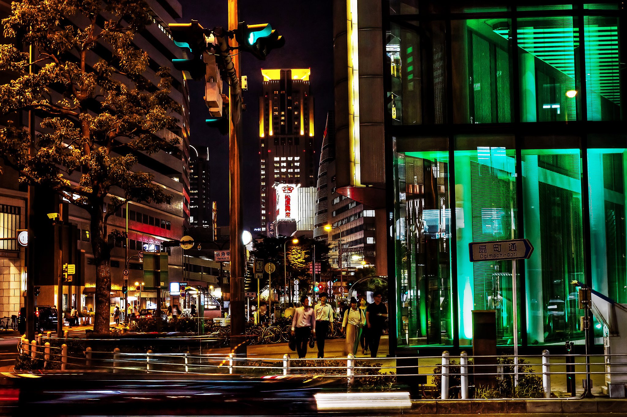 【故郷～かな？】大阪駅前曽根崎夜景