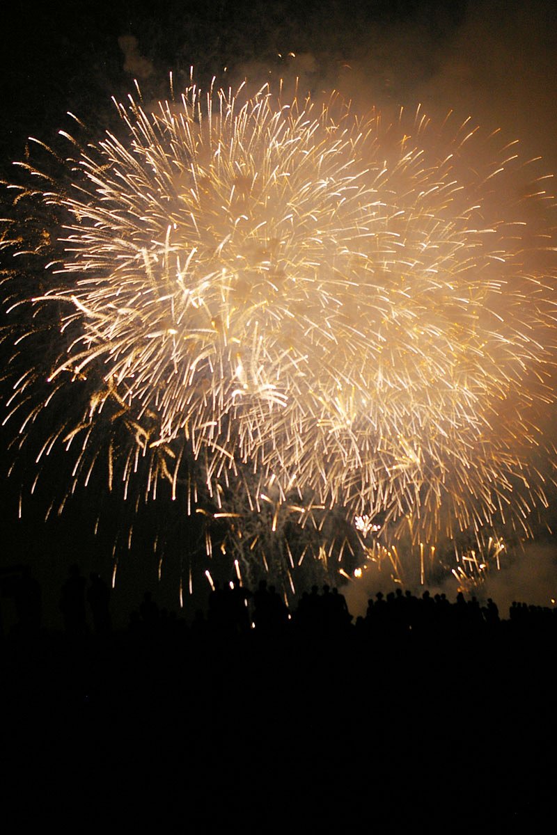 花火大会クライマックス