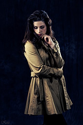 Woman in Khaki