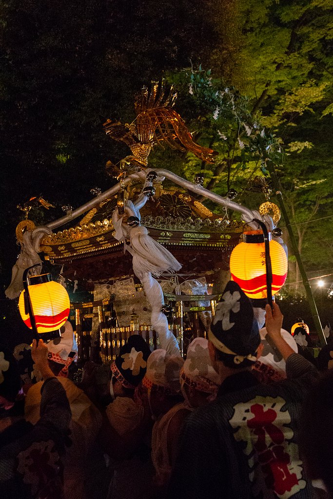 くらやみ祭　神輿渡御２