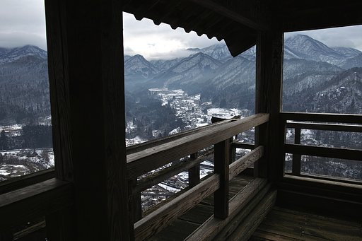 山寺五大堂