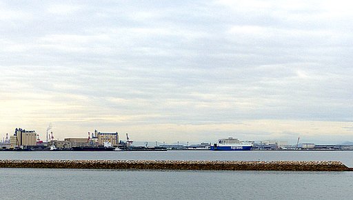 【散歩】で見た海の景色　遠景