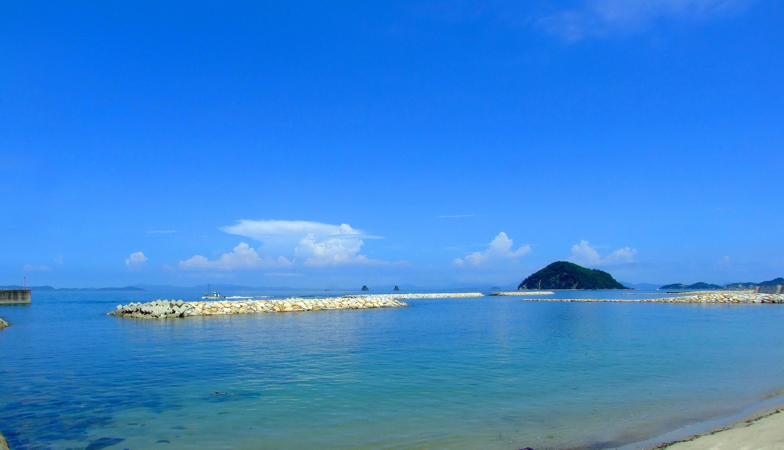 瀬戸内海も夏だ！