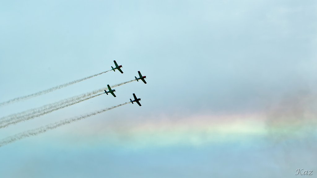 Flying over the Rainbow