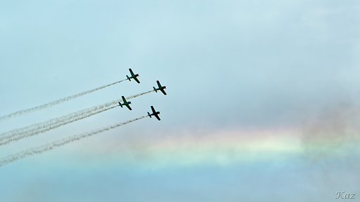 Flying over the Rainbow