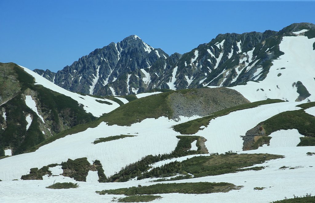 【初夏】劔岳