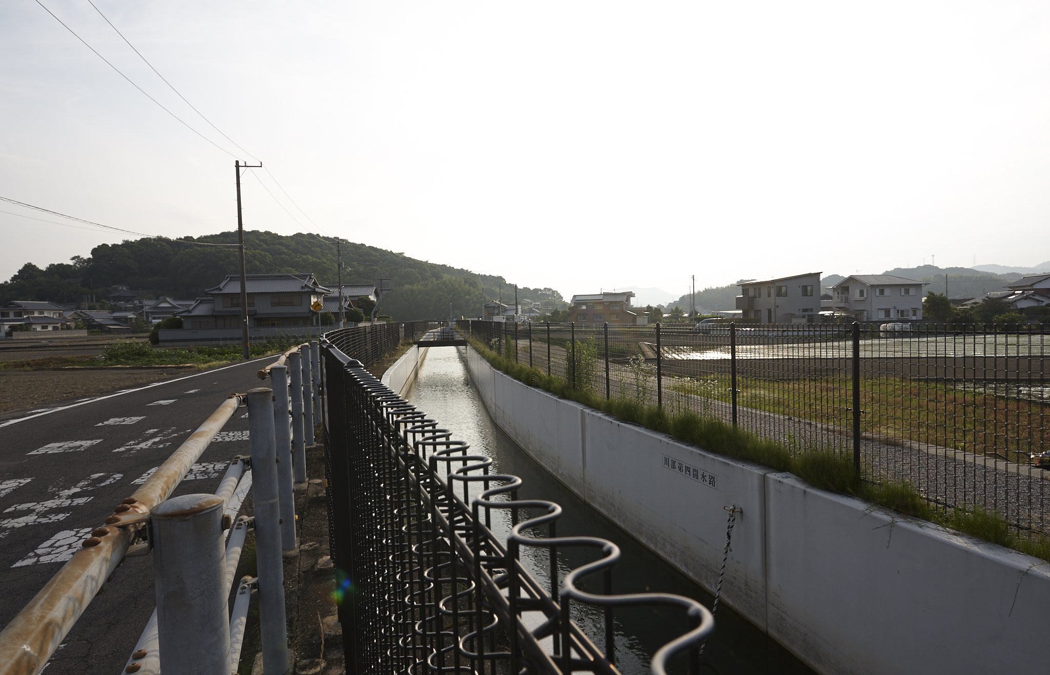 溜池散歩