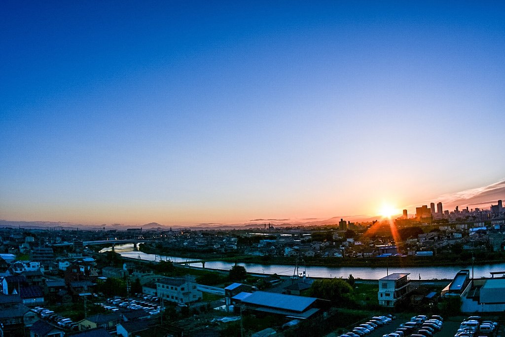 今日の日の出