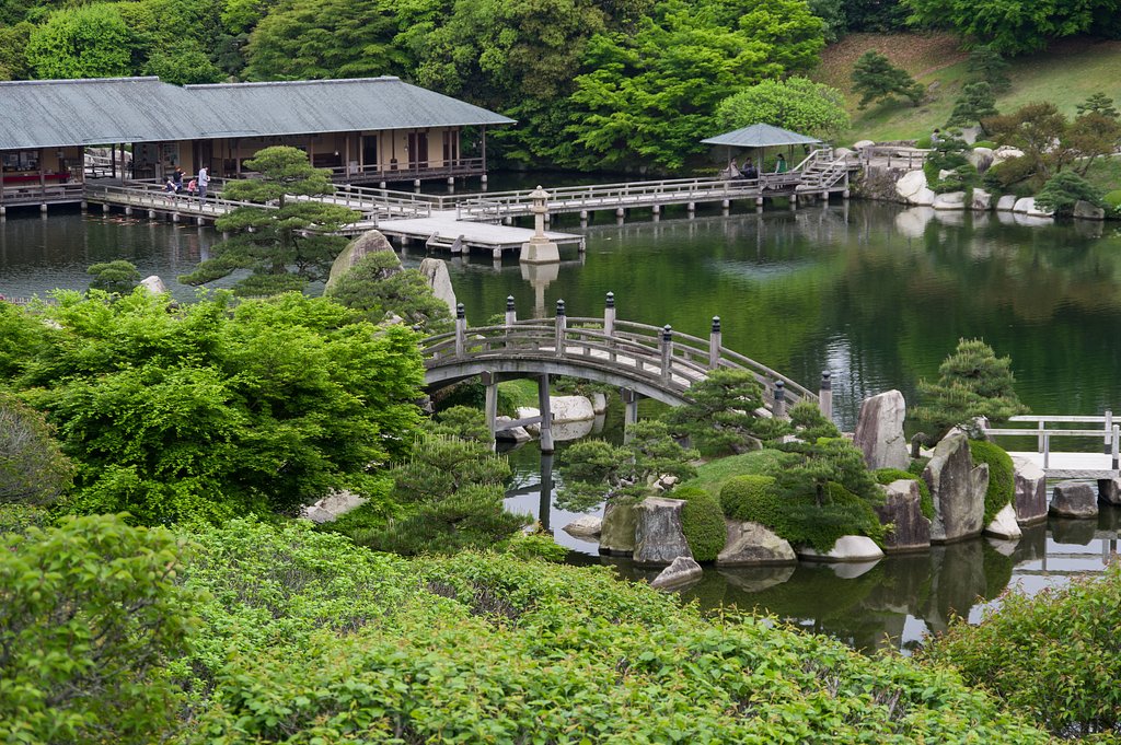 【散歩】三景園