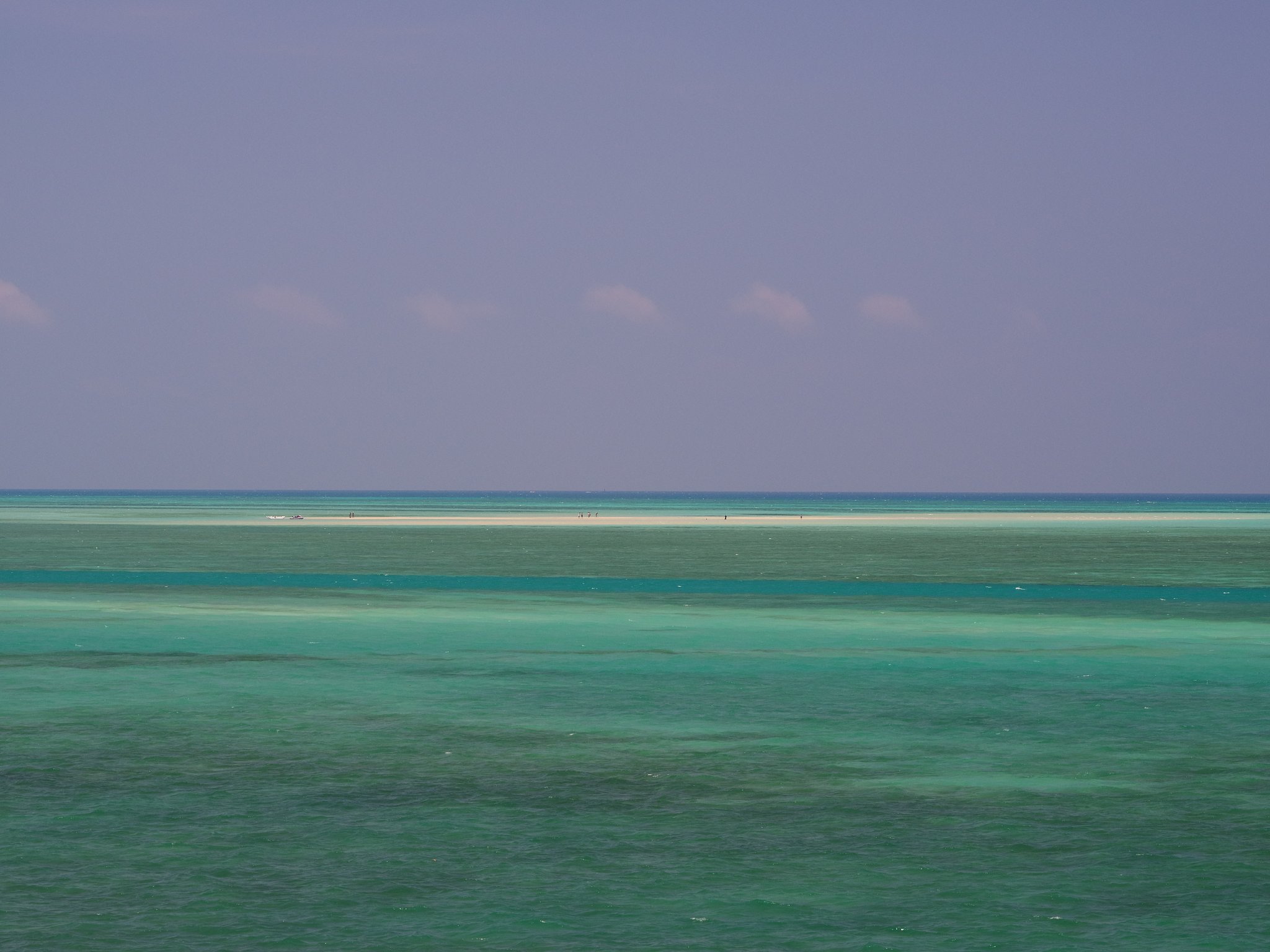 宮古島の浅瀬