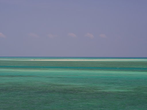 宮古島の浅瀬