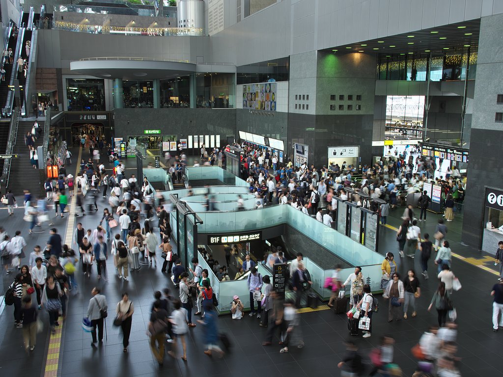 京都駅構内