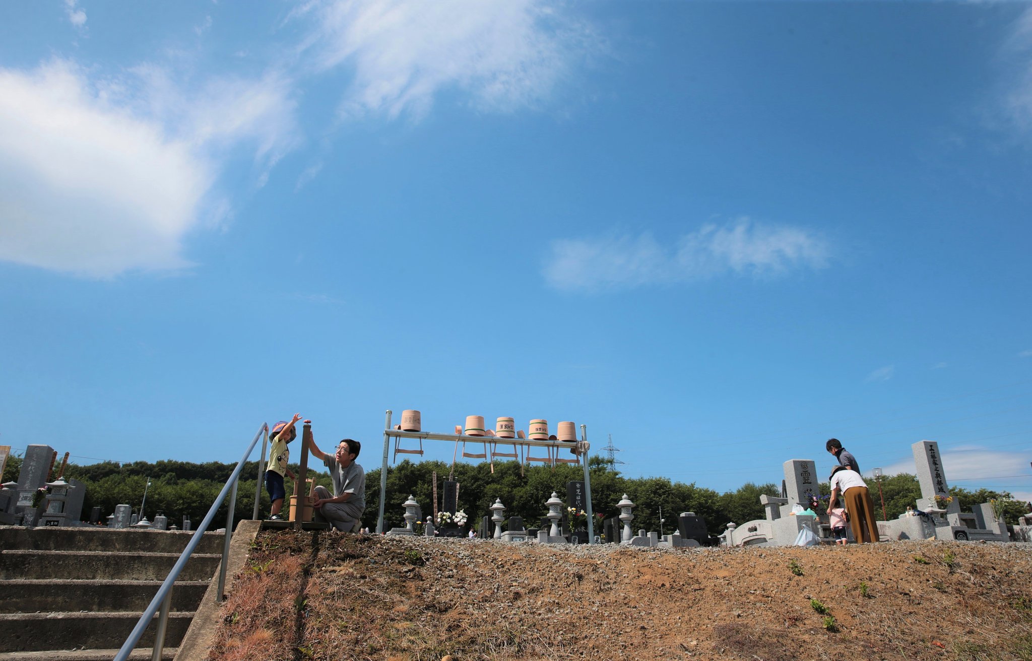 岩手にて：お墓参り