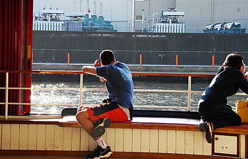 隅田川・遊覧船、
