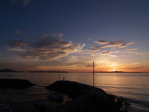 瀬戸の夕暮れ