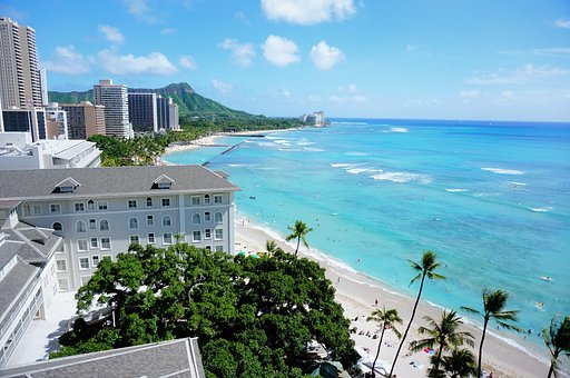 ワイキキ海岸