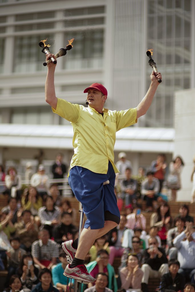 大道芸人