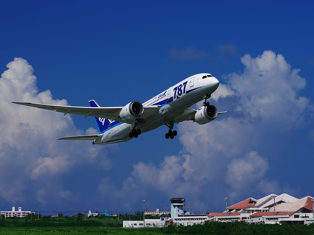 宮古島のB787