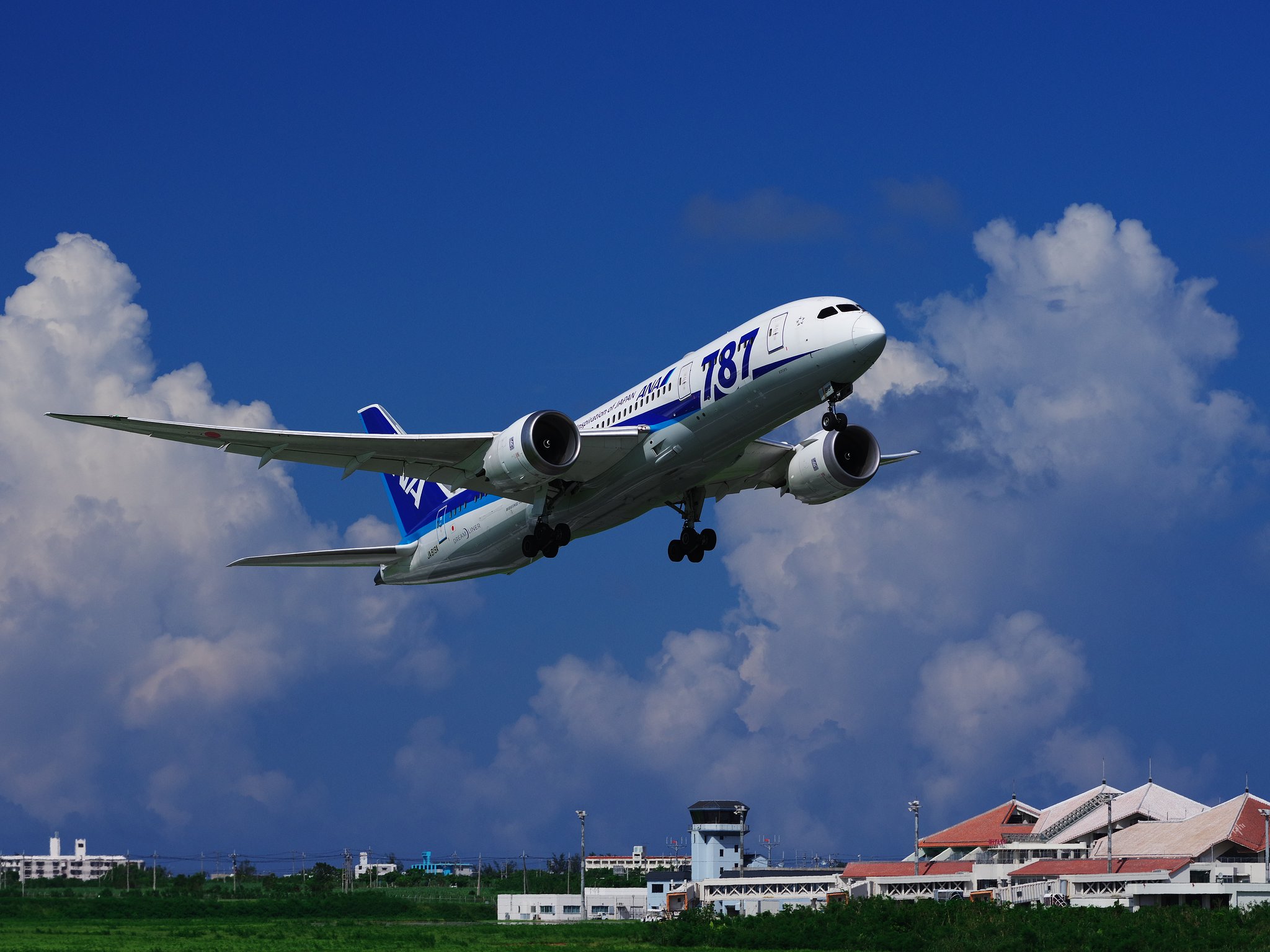 宮古島のB787