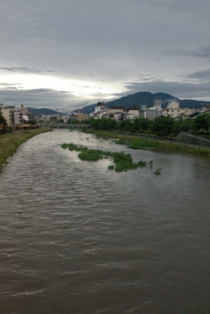 鴨川雨上がり