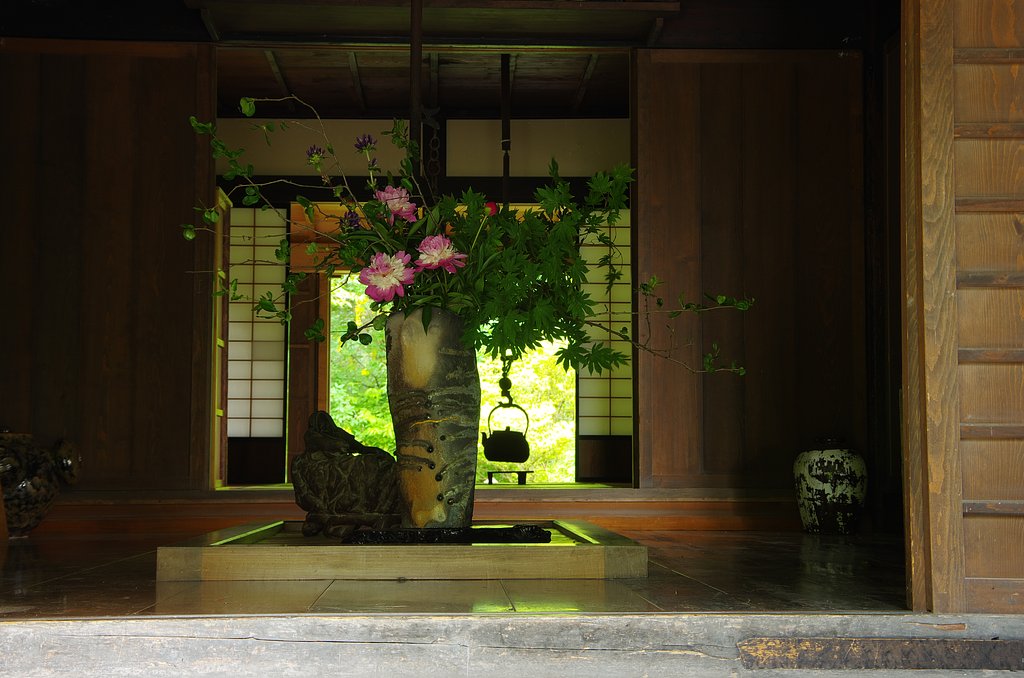 鉄瓶のある風景