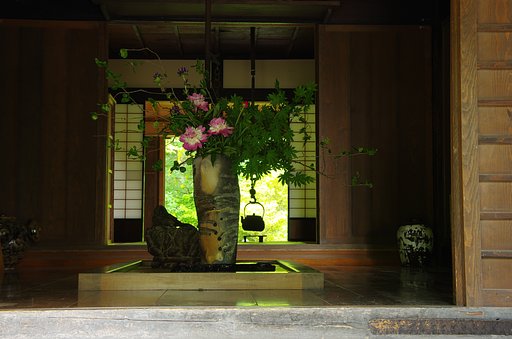 鉄瓶のある風景