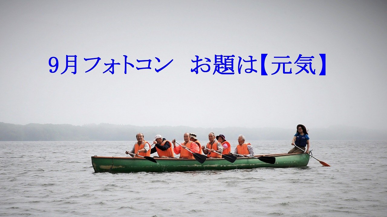 9月フォトコンへのお誘い