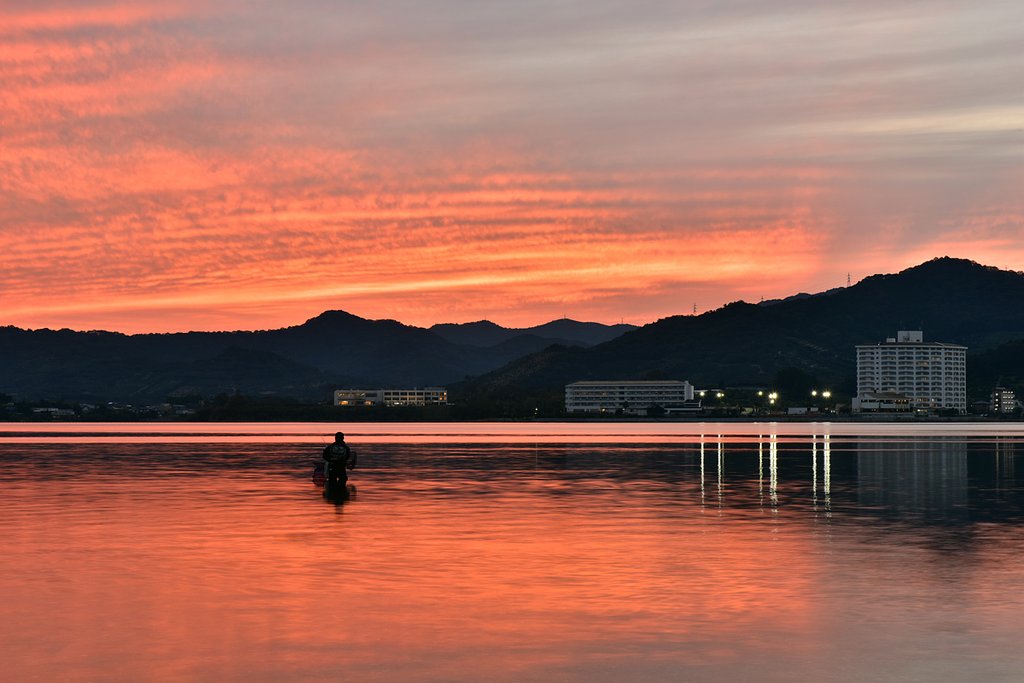夕釣り