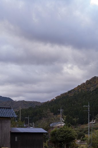 雪の降らない晩秋