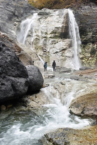 川原毛大湯滝